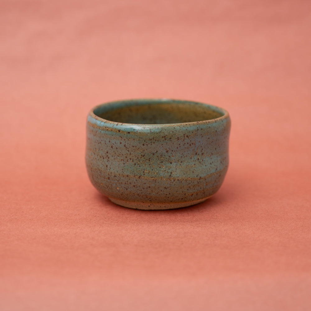 Speckled Blue Matcha Bowl