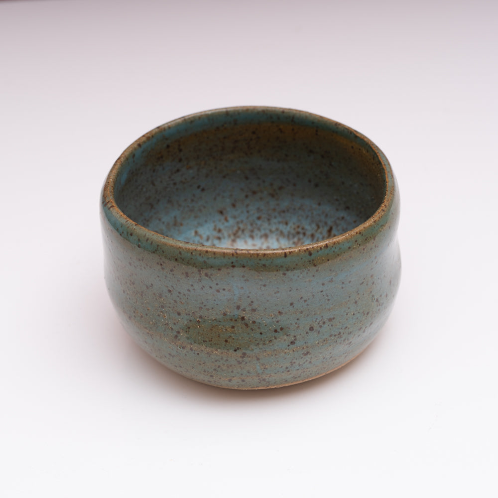 Speckled Blue Matcha Bowl