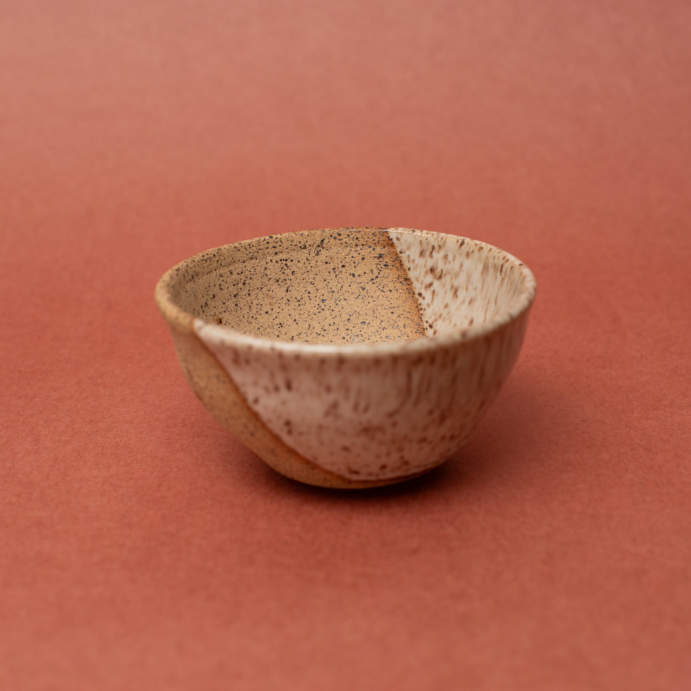 Half Moon Speckled Bowl