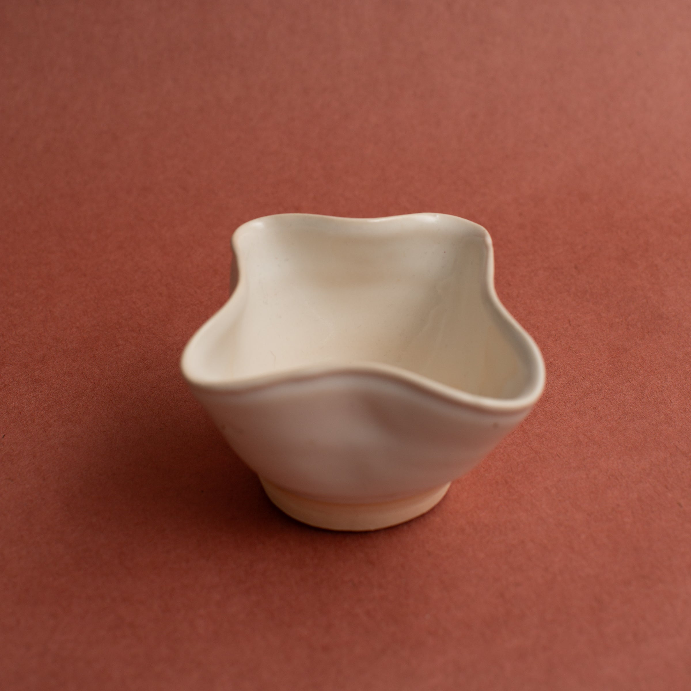 White Petal Bowl