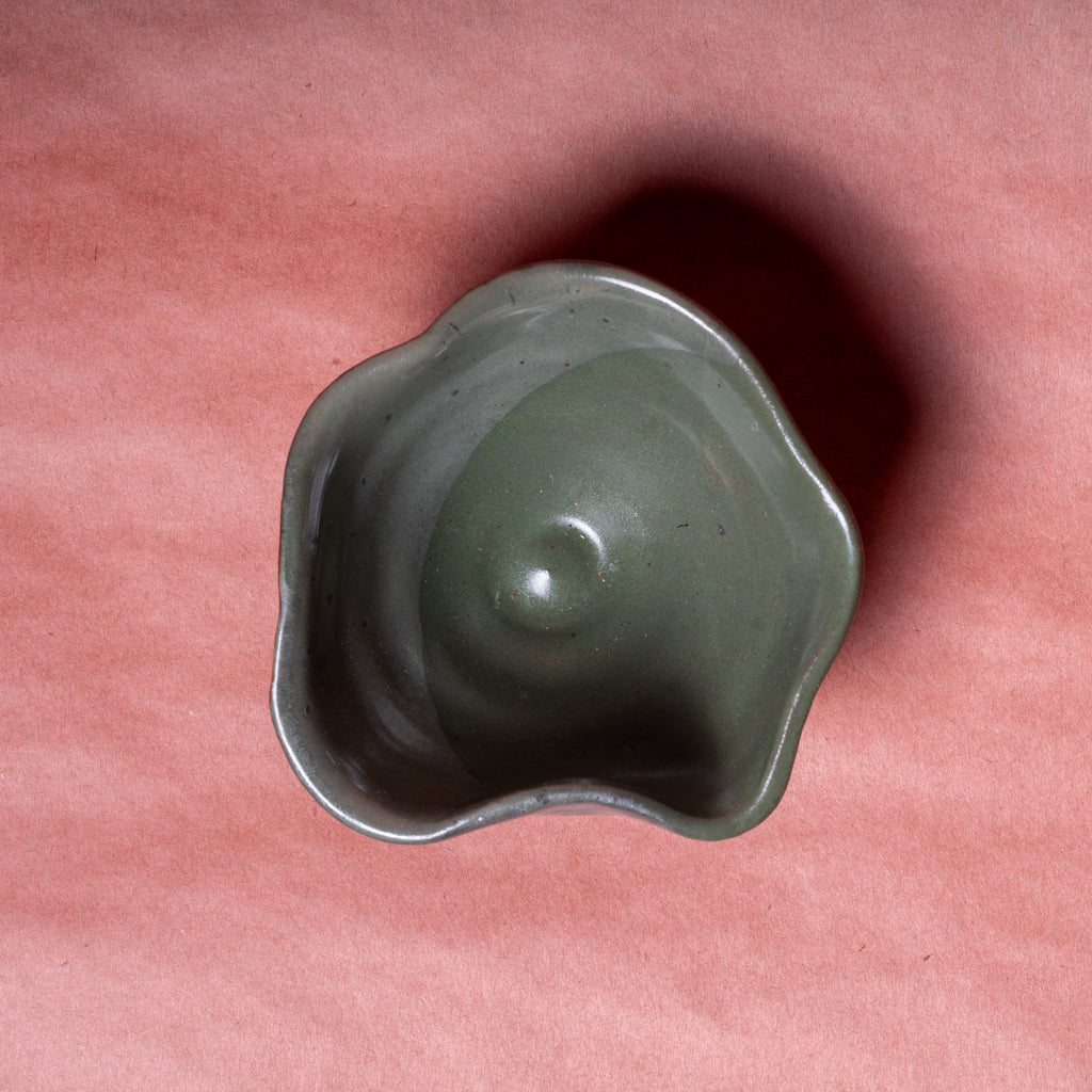 Forest Green Sauce Bowl